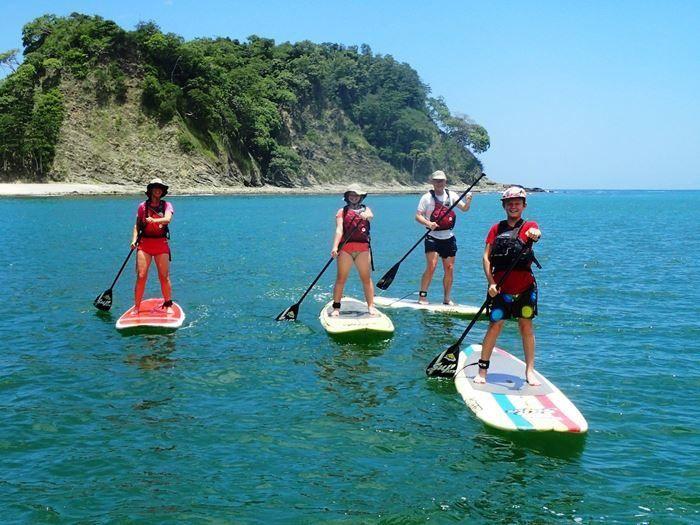 stand up paddle & snorkeling