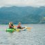 kayak on Lake Arenal